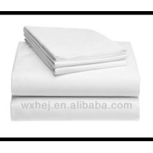 чистый белый полотняного переплетения постельных принадлежностей